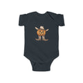 Cowboy pumpkins baby onesie