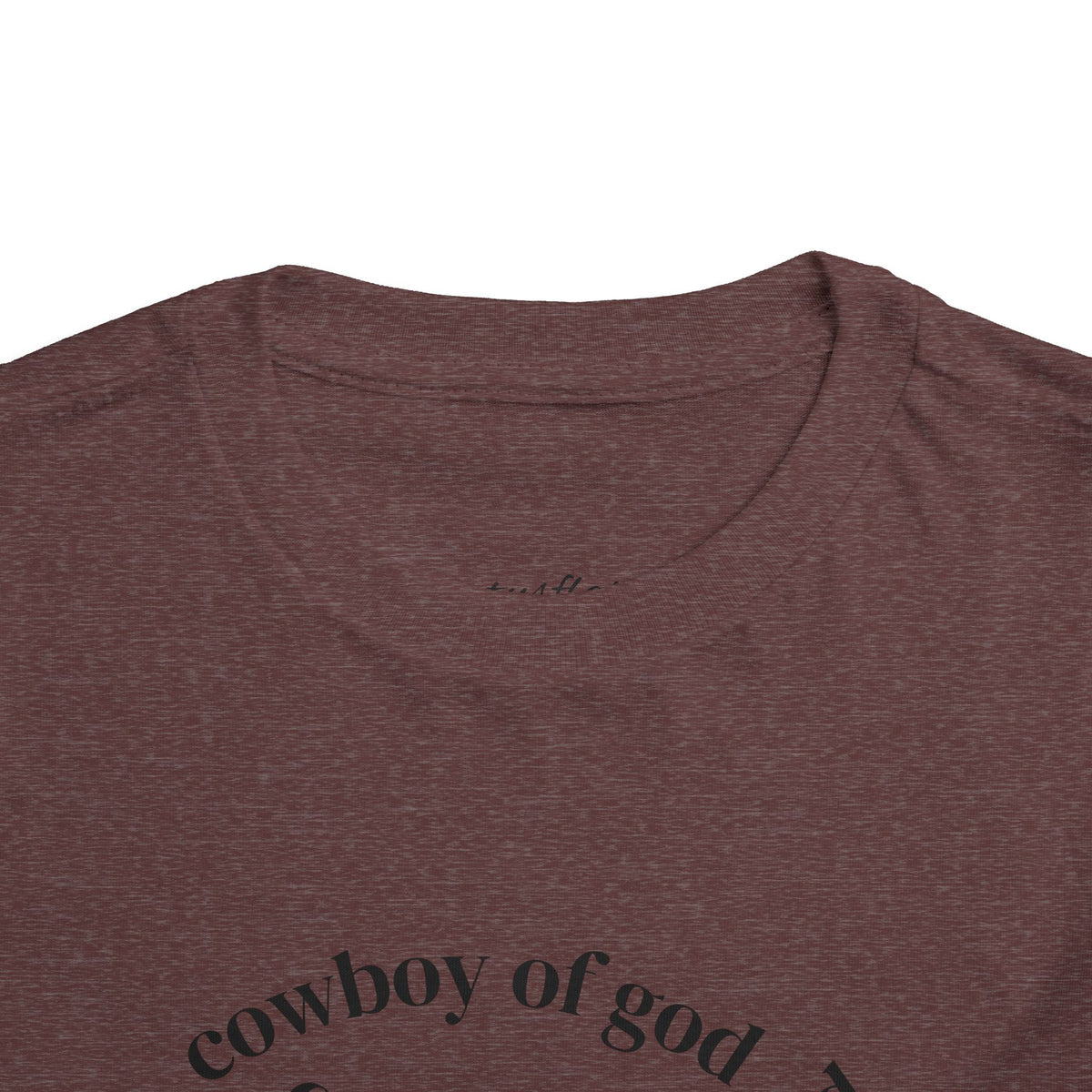 Cowboy of god Toddler Short Sleeve Tee