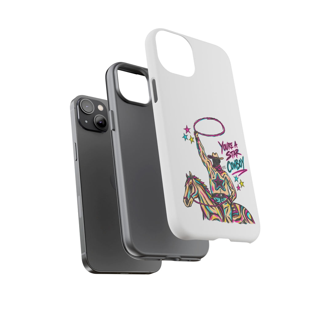 Star cowboy phone case