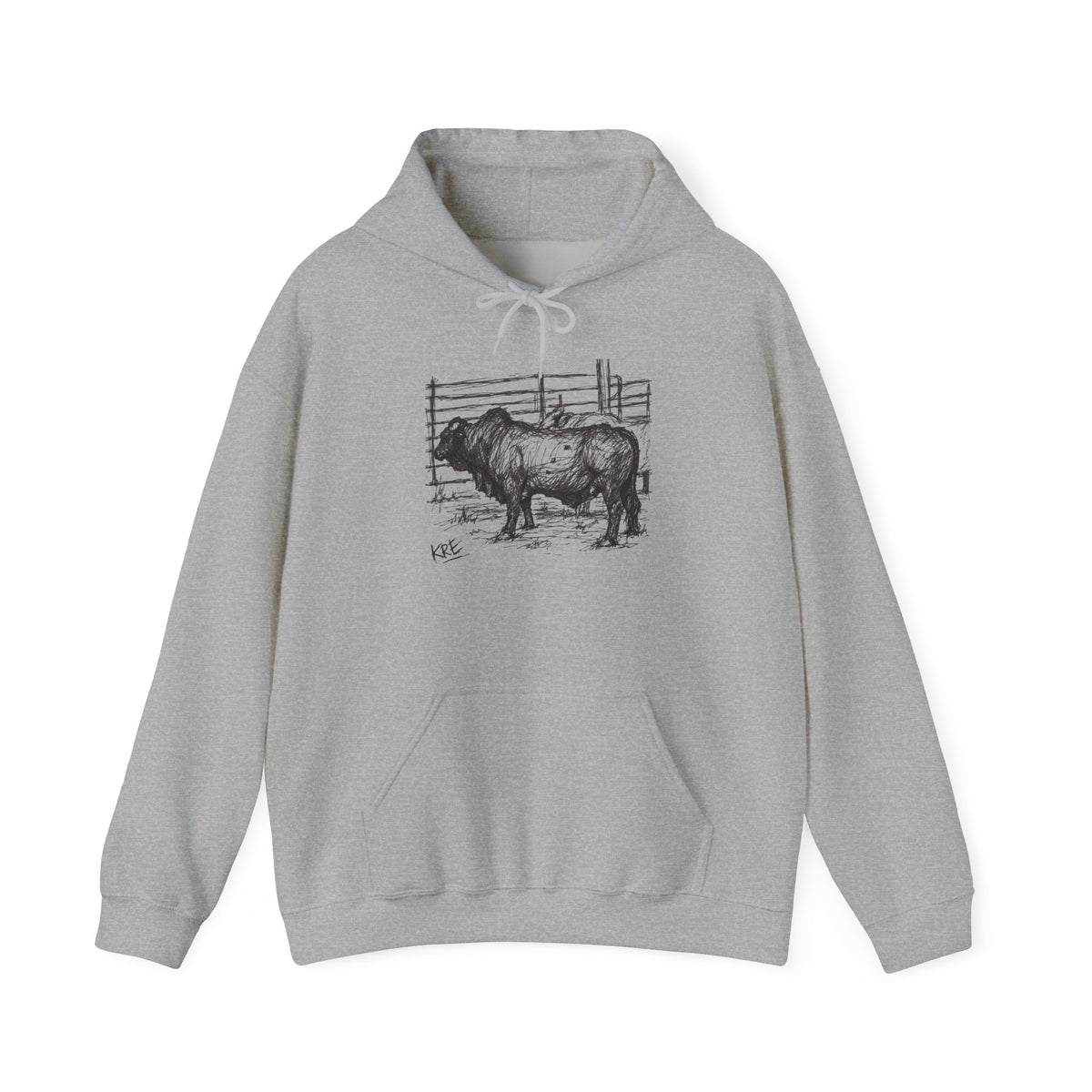 Wimberly bucking bulls Unisex Hooded Sweatshirt