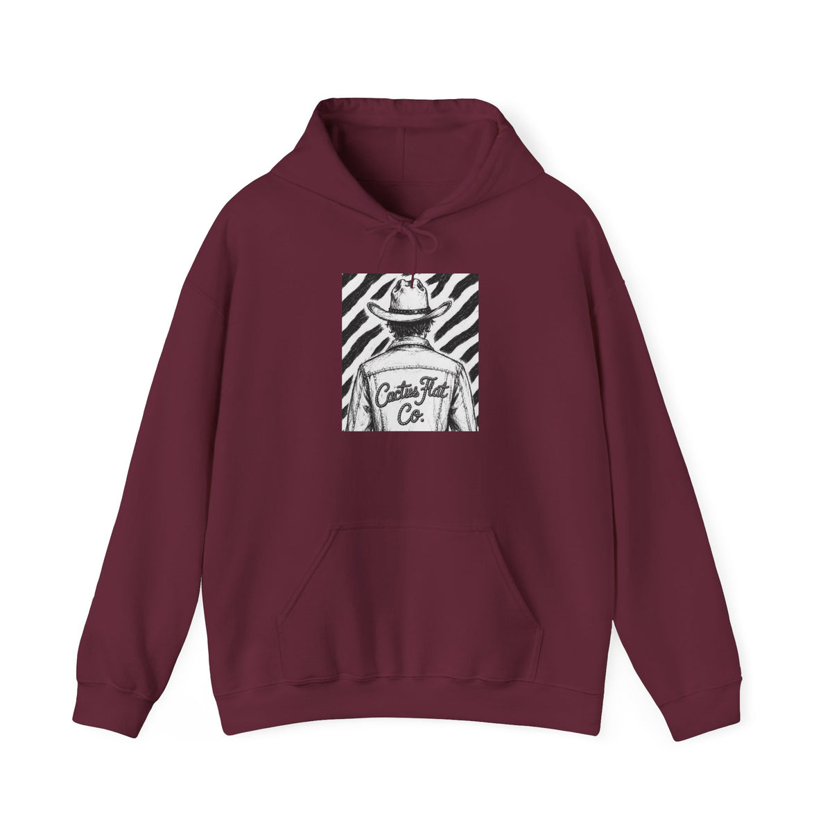 Zebra man Hooded Sweatshirt