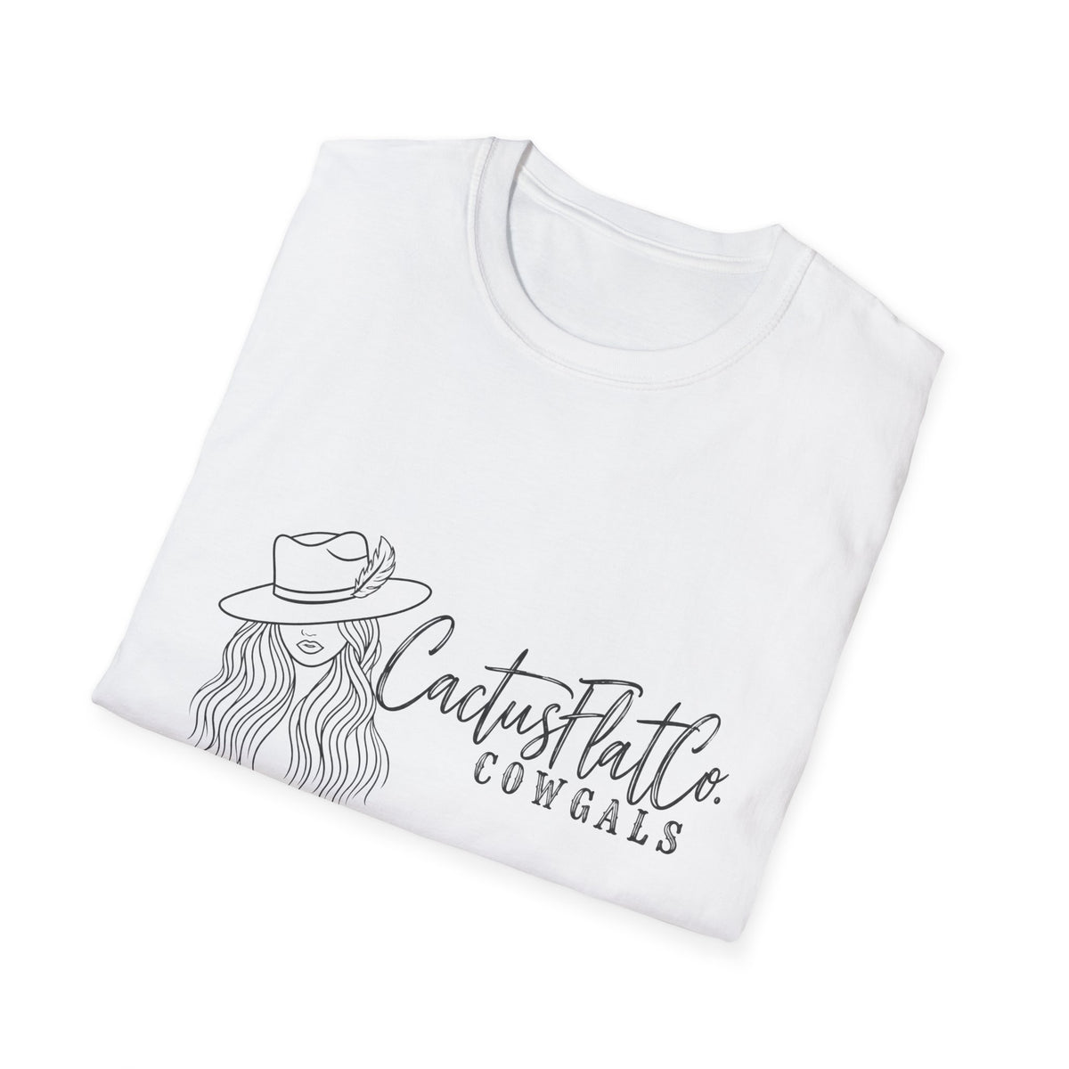 Cactusflatco. Cowgal merch tshirt
