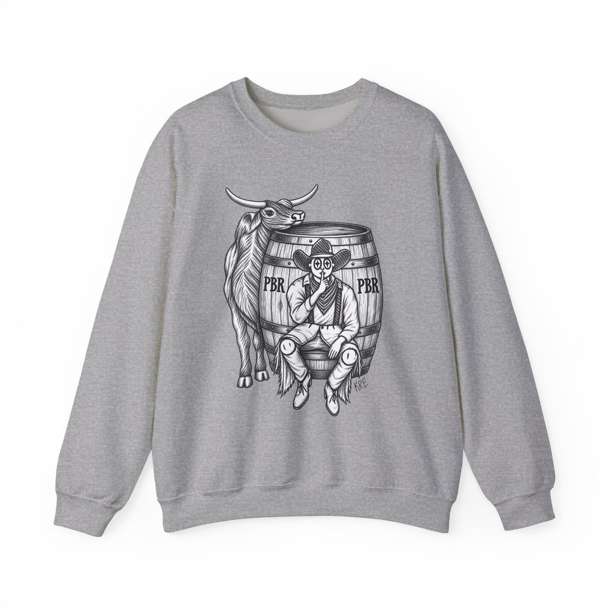 Bullfighting Crewneck Sweatshirt