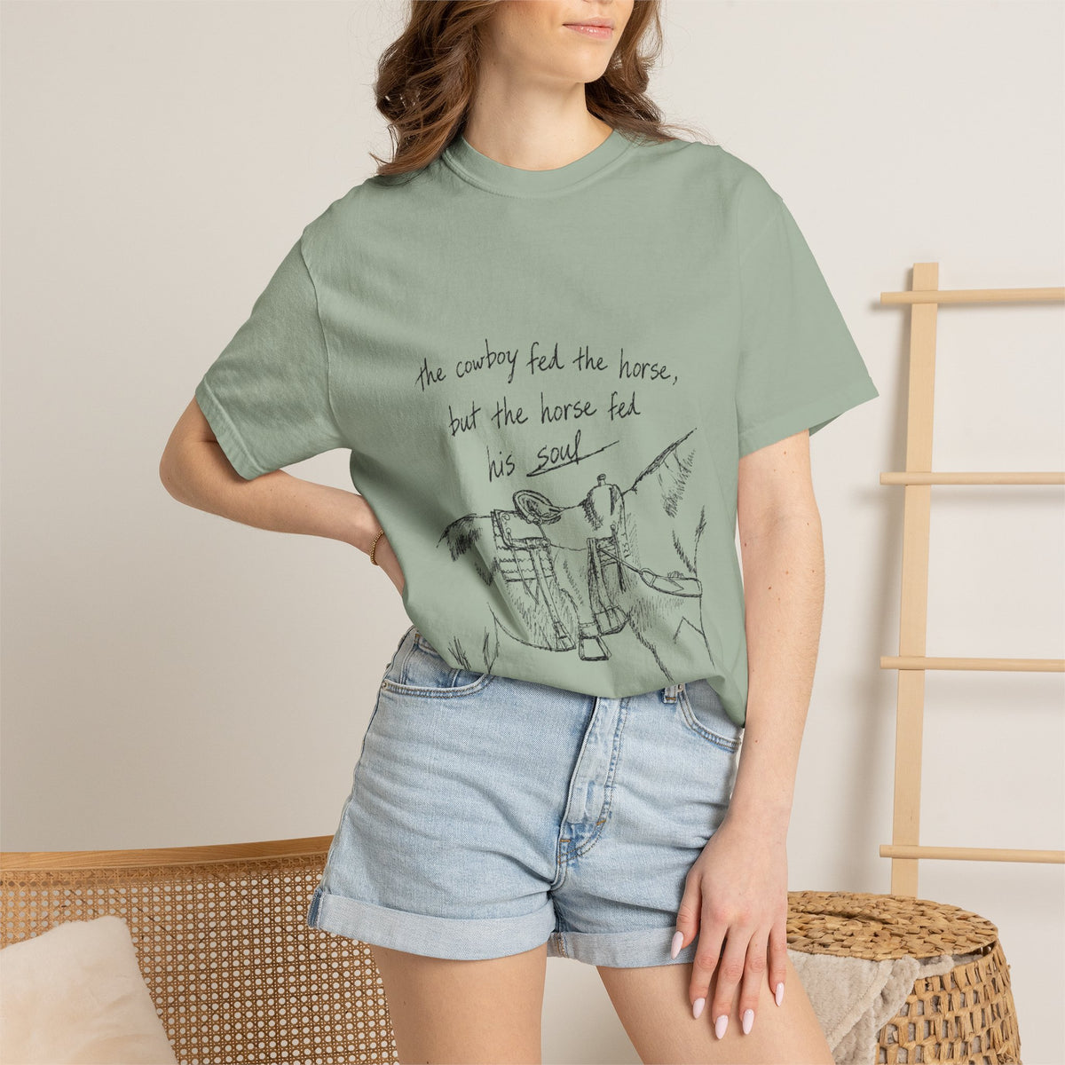 Cowboy soul t shirt