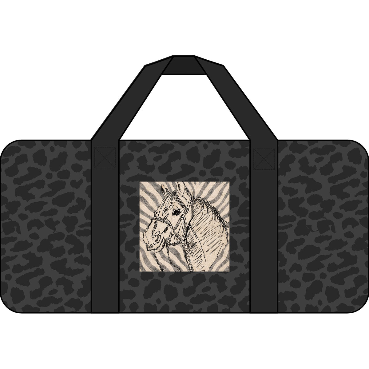 Tripper Duffel Bag zebra horse