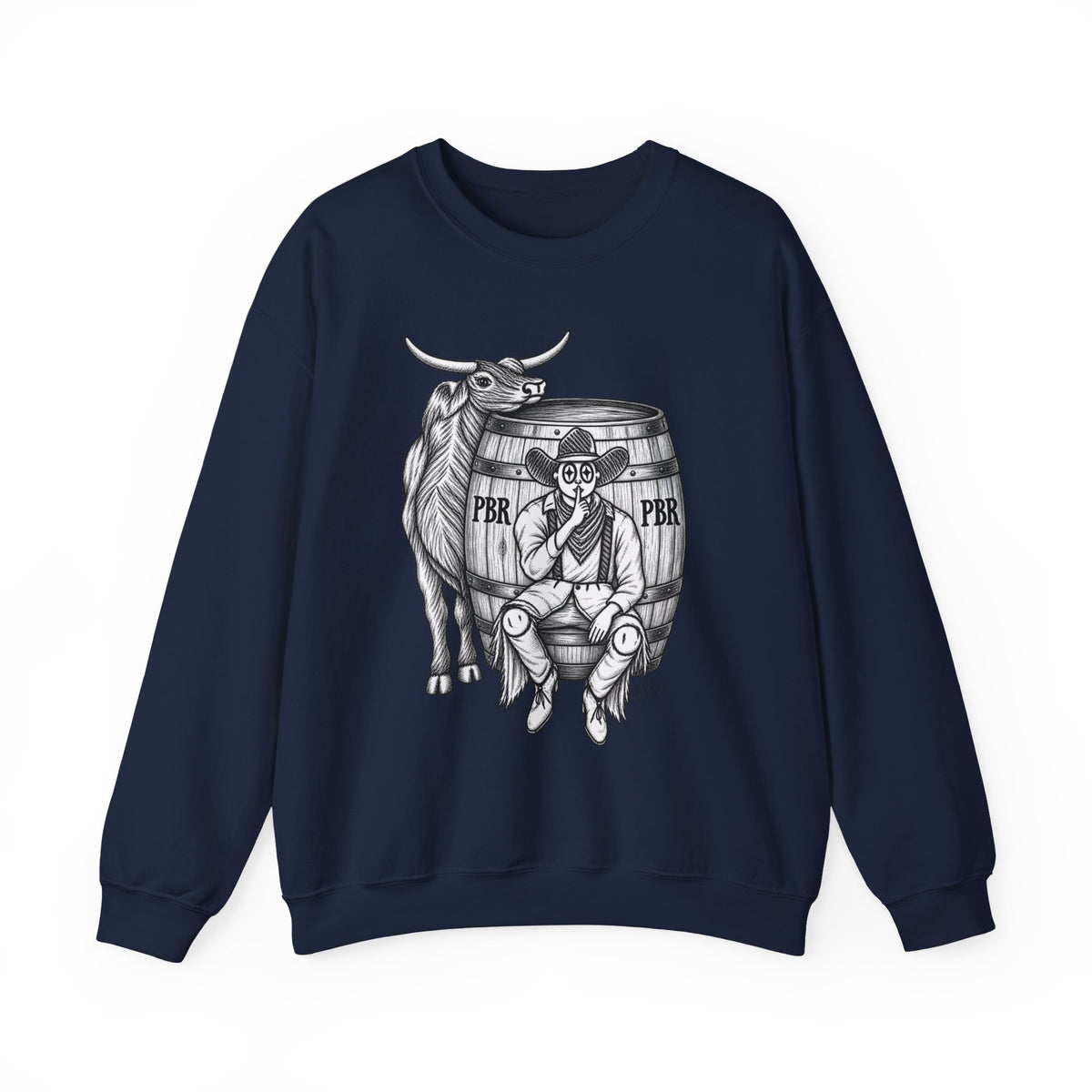 Bullfighting Crewneck Sweatshirt