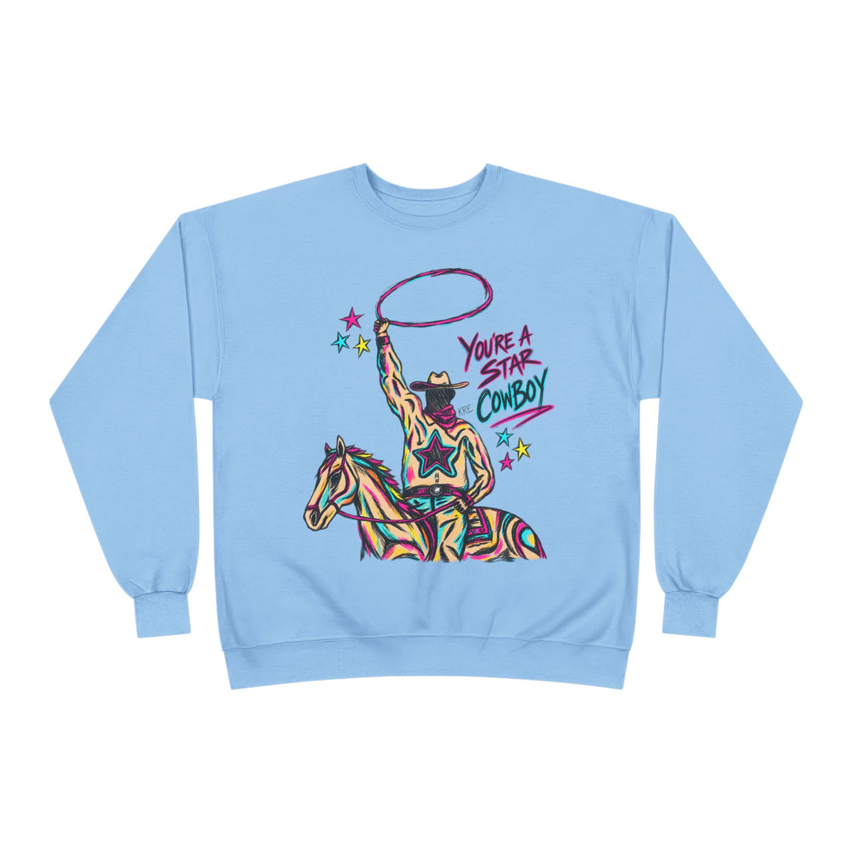 Star cowboy crewneck