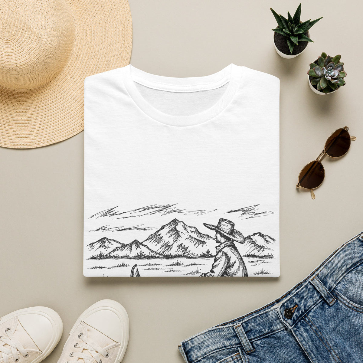 Western solitude T-shirt