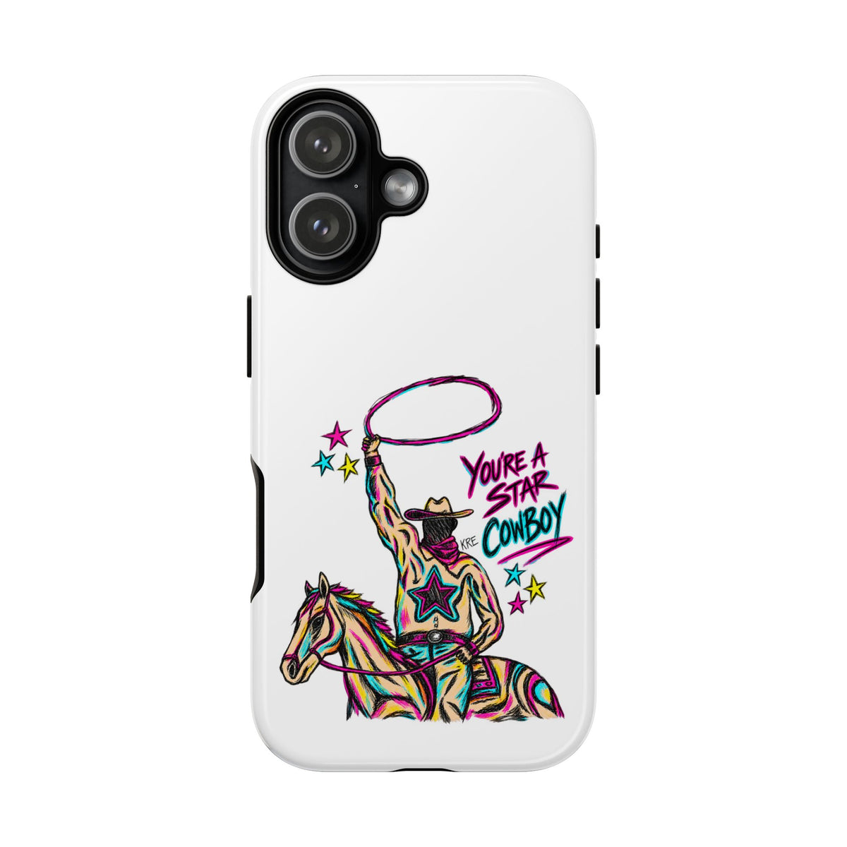 Star cowboy phone case