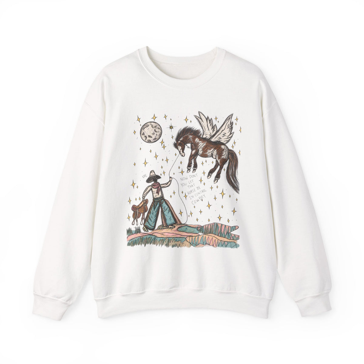 Wild thangs wander crewneck