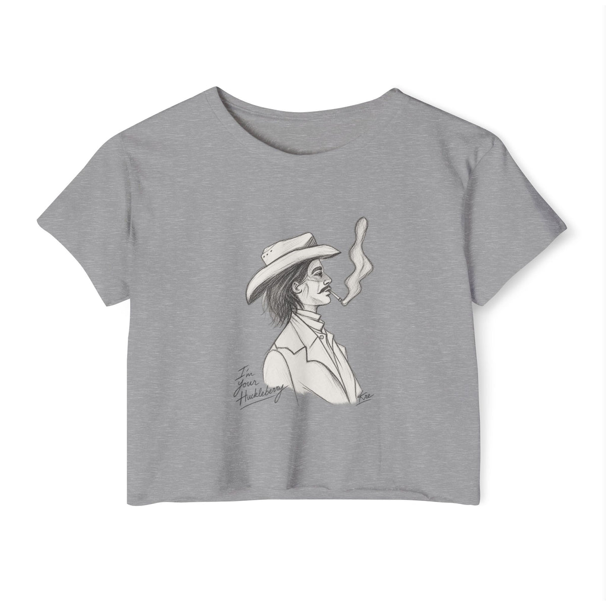 I’m your huckleberry Crop Top