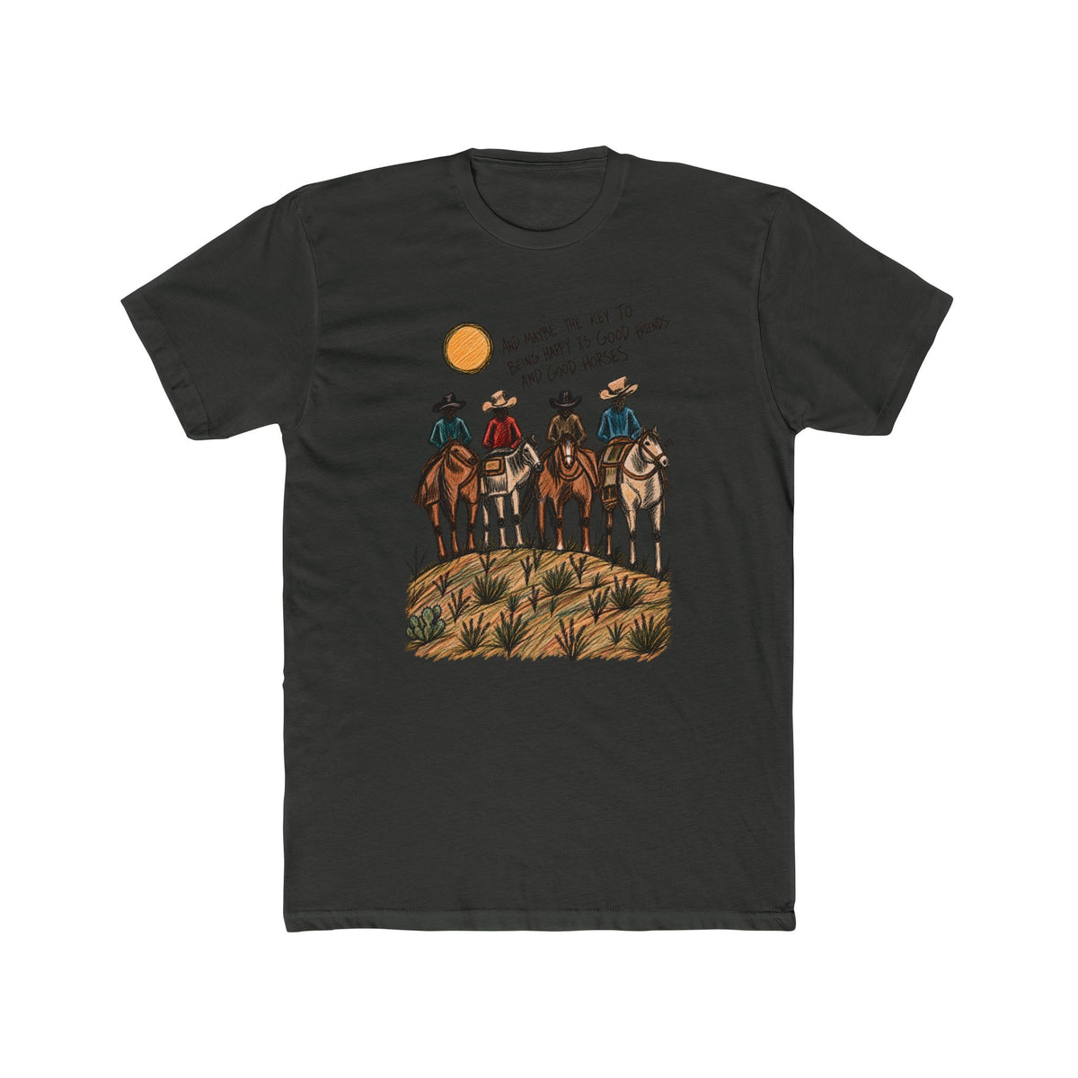 Good friends good horses T-shirt