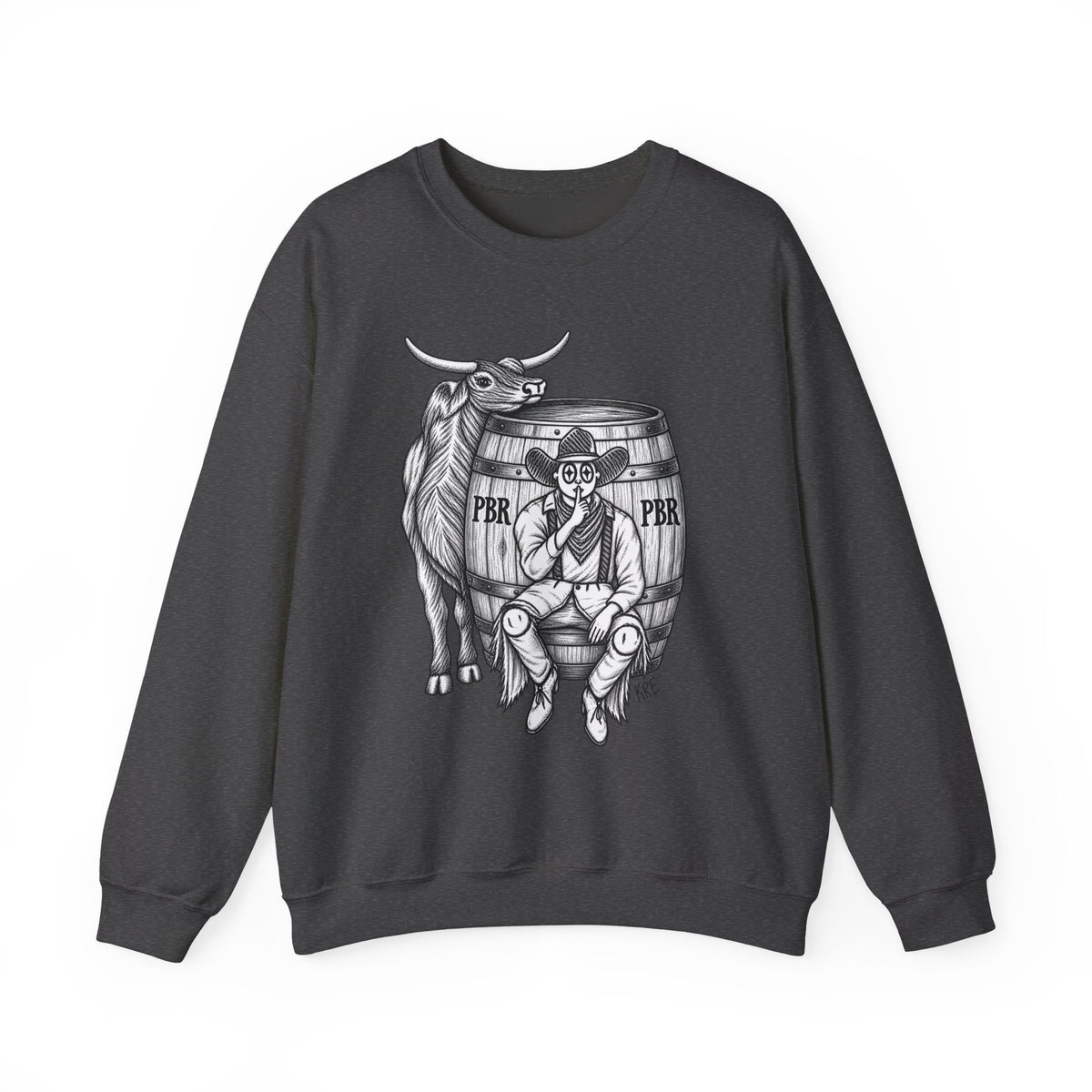 Bullfighting Crewneck Sweatshirt