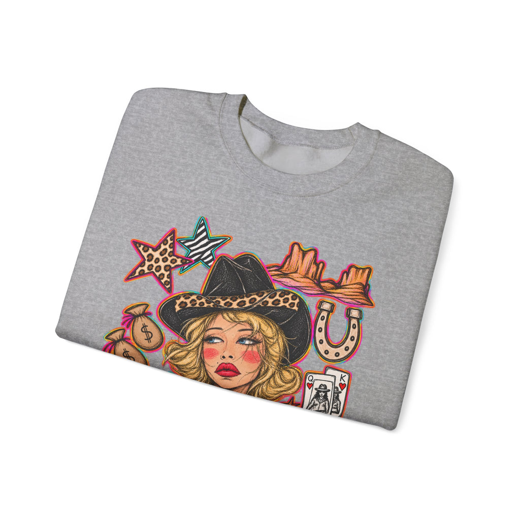Neon rodeo sweatshirt