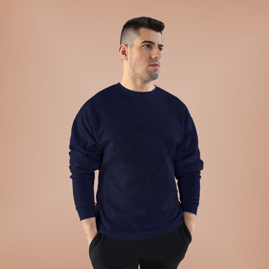 Cowboy that’s all poem crewneck