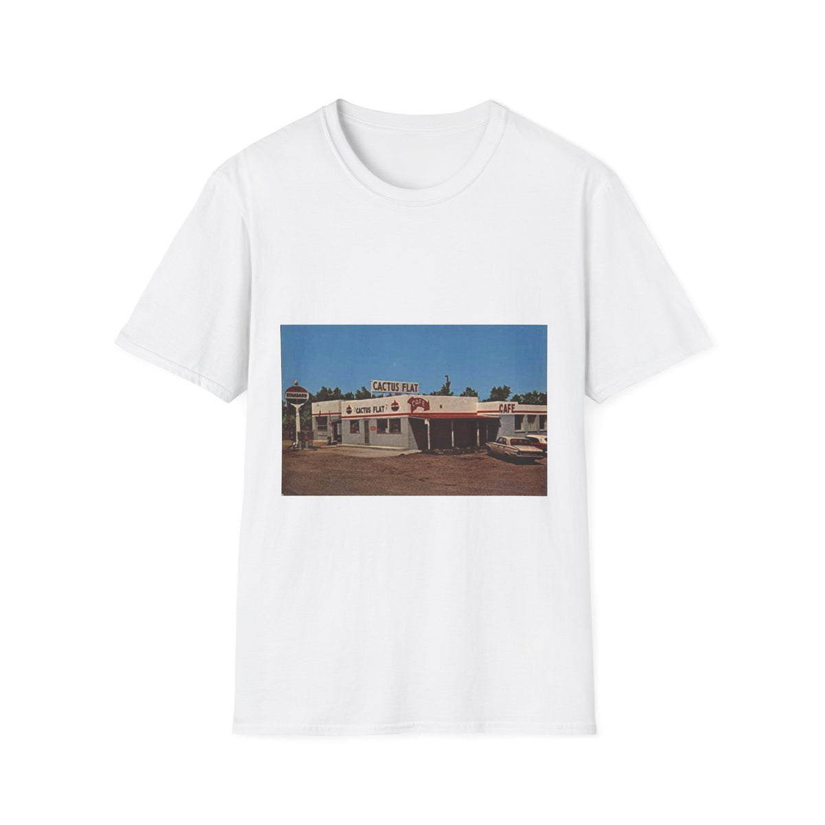 Vintage cactus flat  T-Shirt