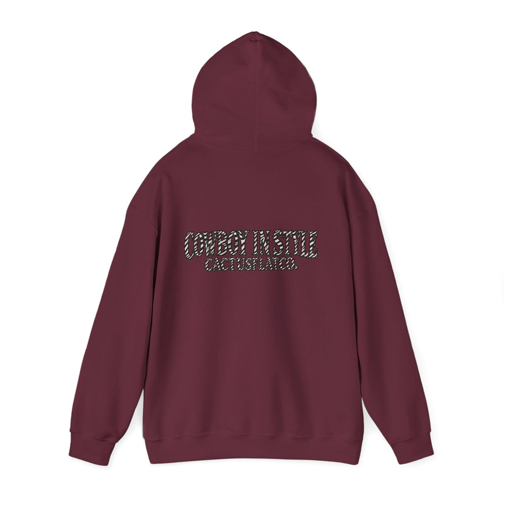 Cowboy in style hoodie