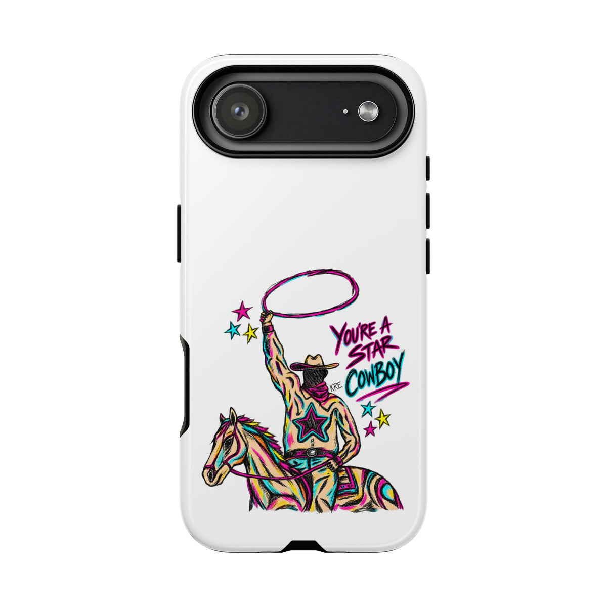 Star cowboy phone case