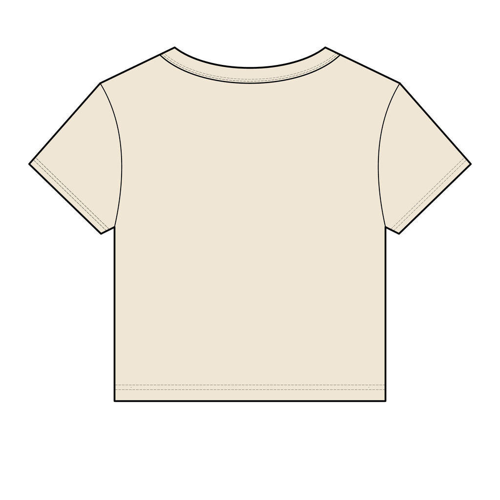 You are loved baby tee with color
