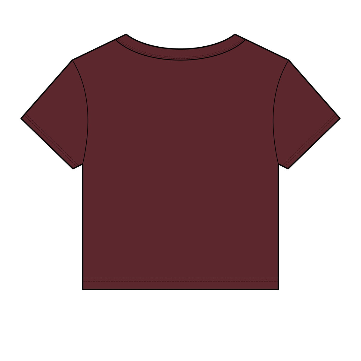 You are loved baby tee with color