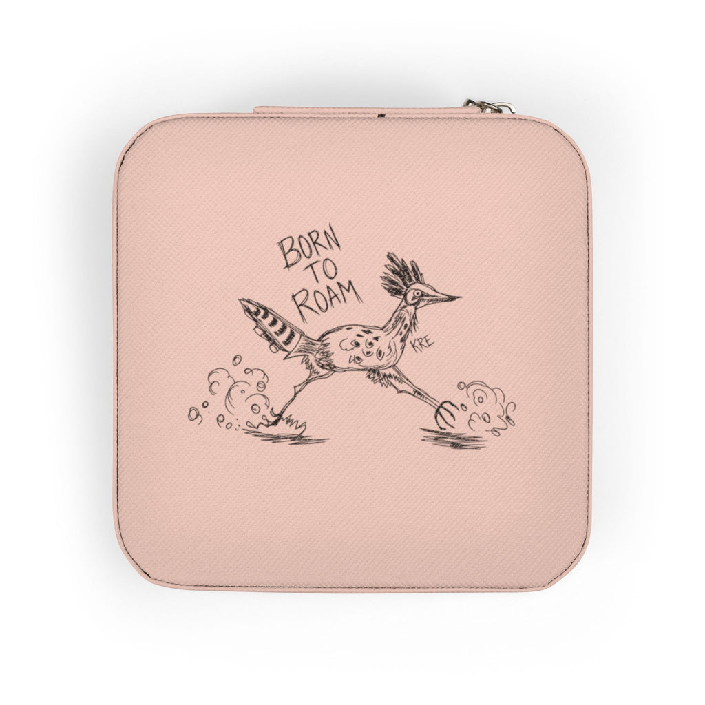 Born to roam jewelry travel case