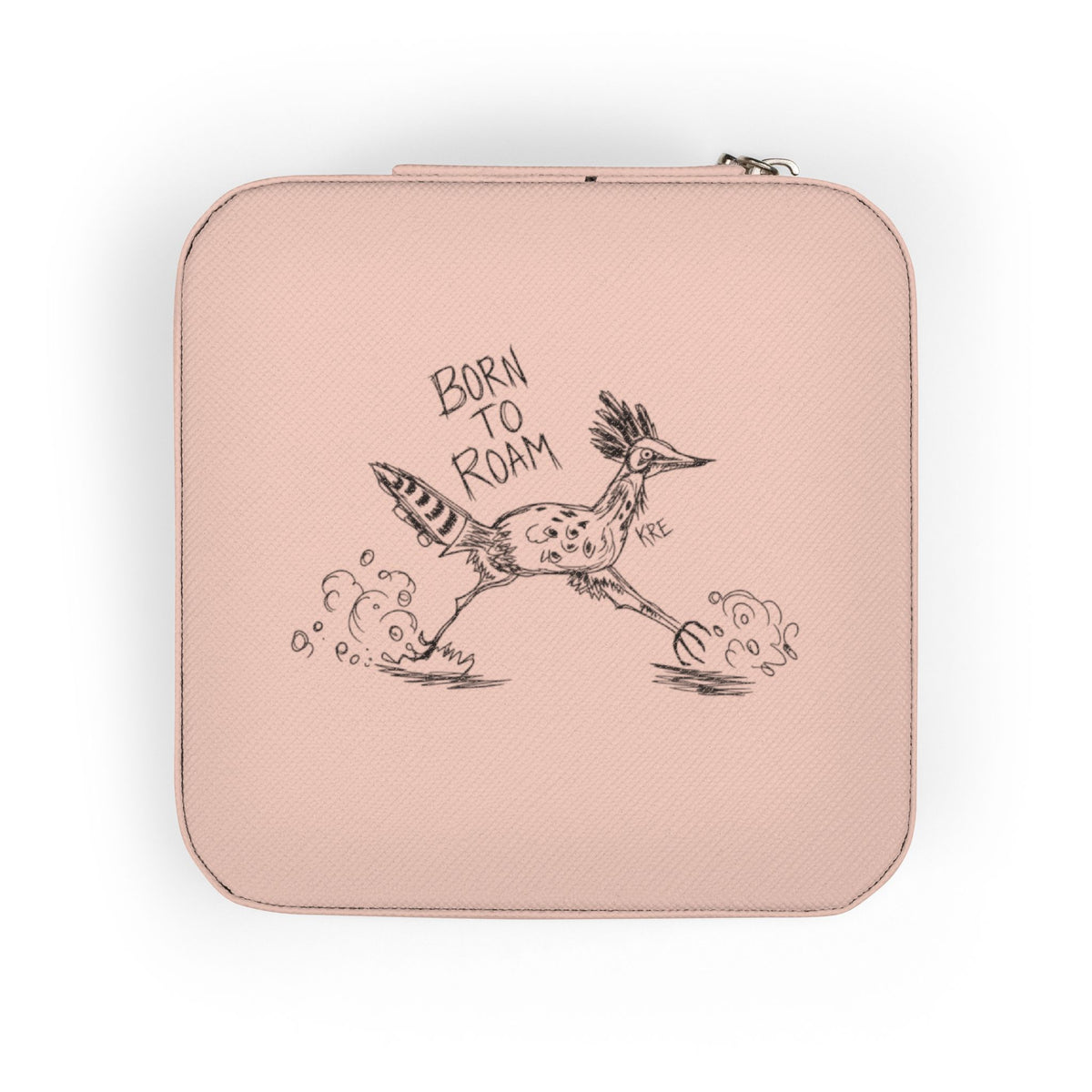 Born to roam jewelry travel case