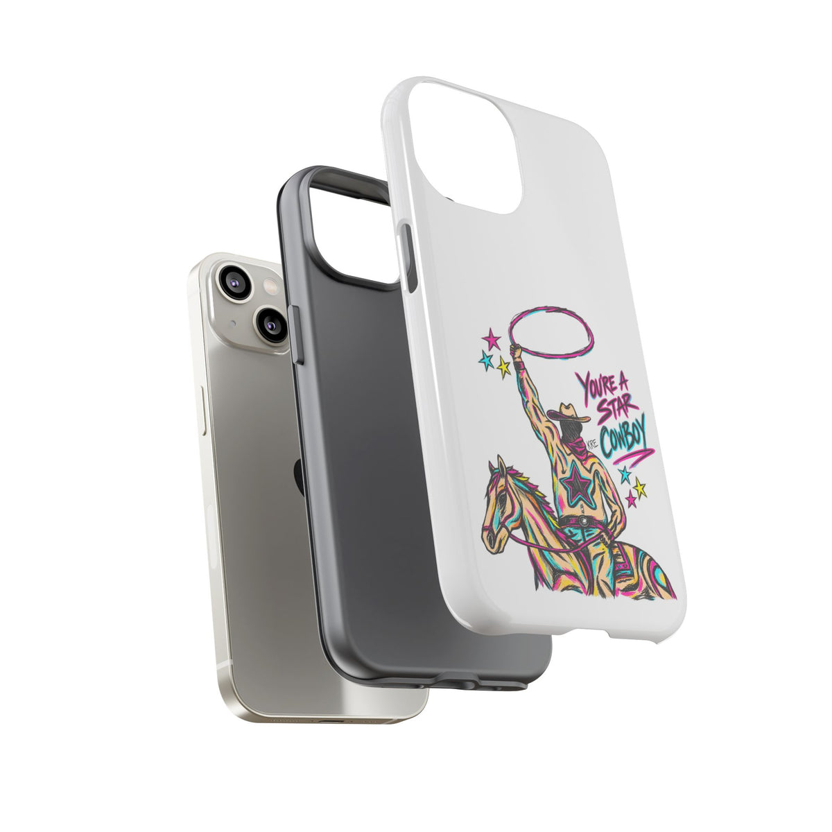 Star cowboy phone case