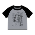 Gypsy soul raglan baby tee