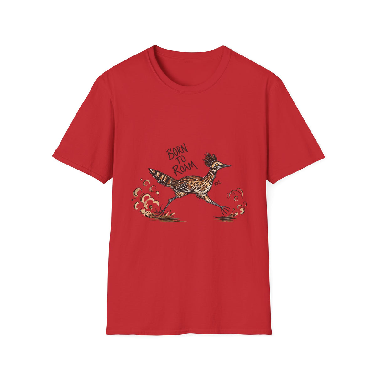 Born to roam roderunner T-shirt with color
