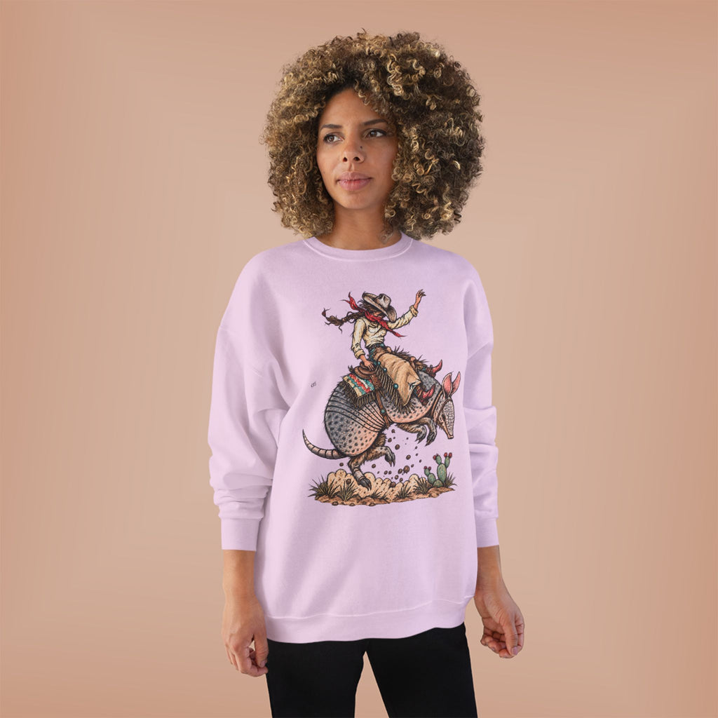 Buckin dillo crewneck