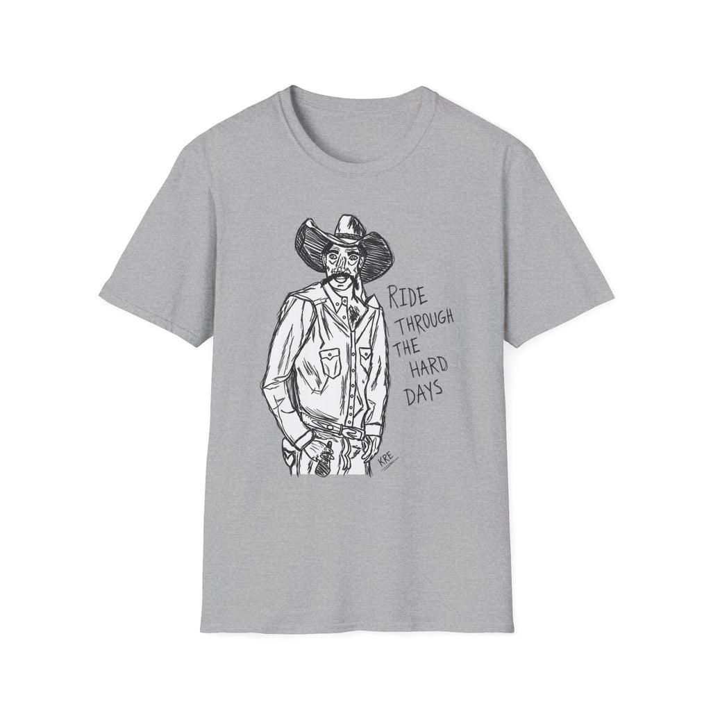 Ride through the hard days suicide prevention T-shirt
