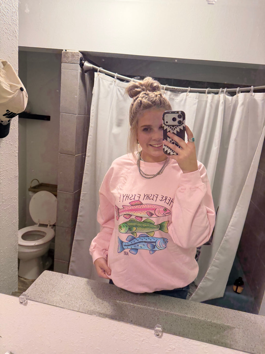 Here fishy fishy sweatshirt