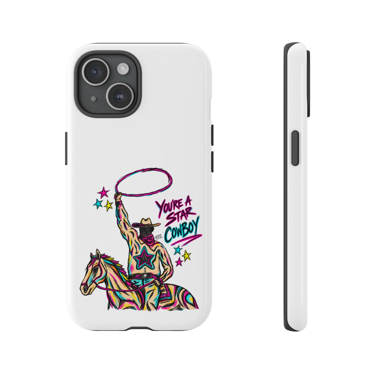 Star cowboy phone case