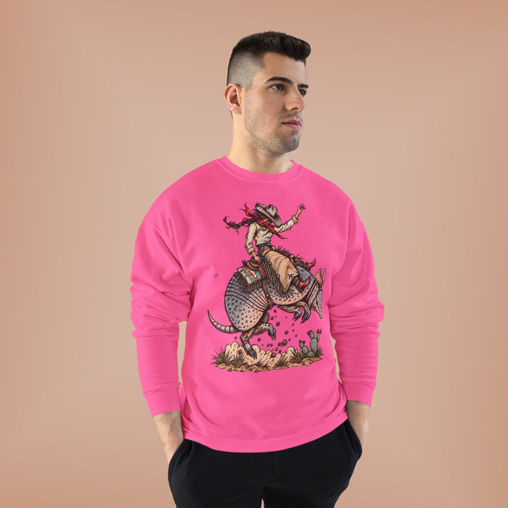 Buckin dillo crewneck