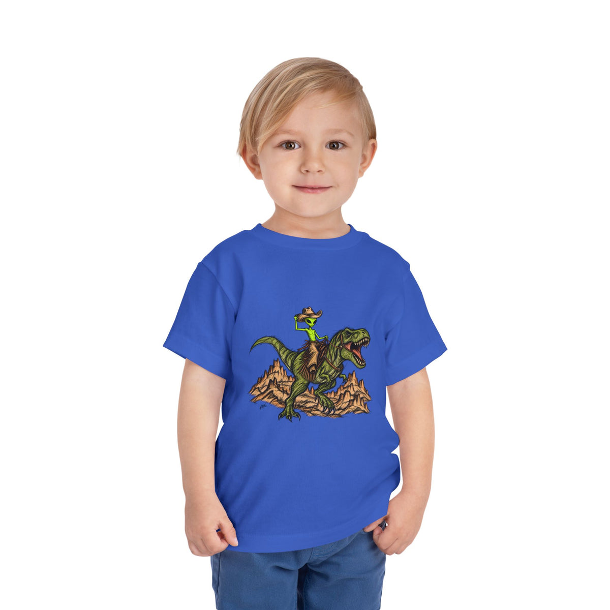 Alien outlaw toddler short sleeve