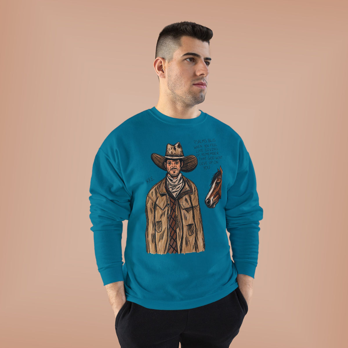 Psalms 86:15 crewneck