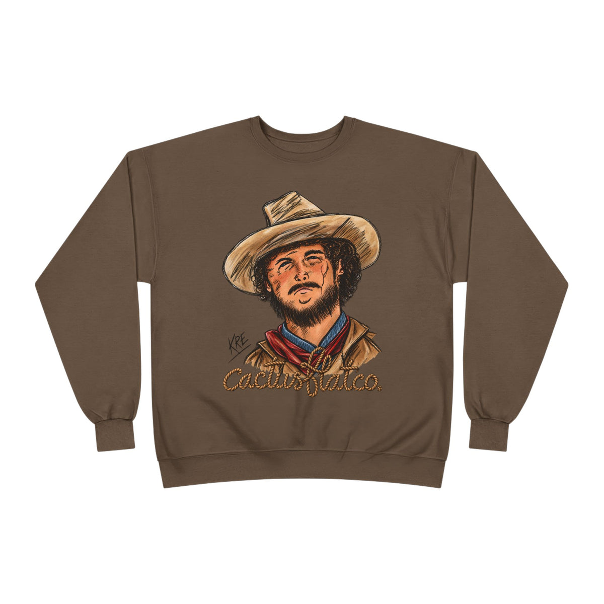 Cactusflatco. Cowpoke crewneck