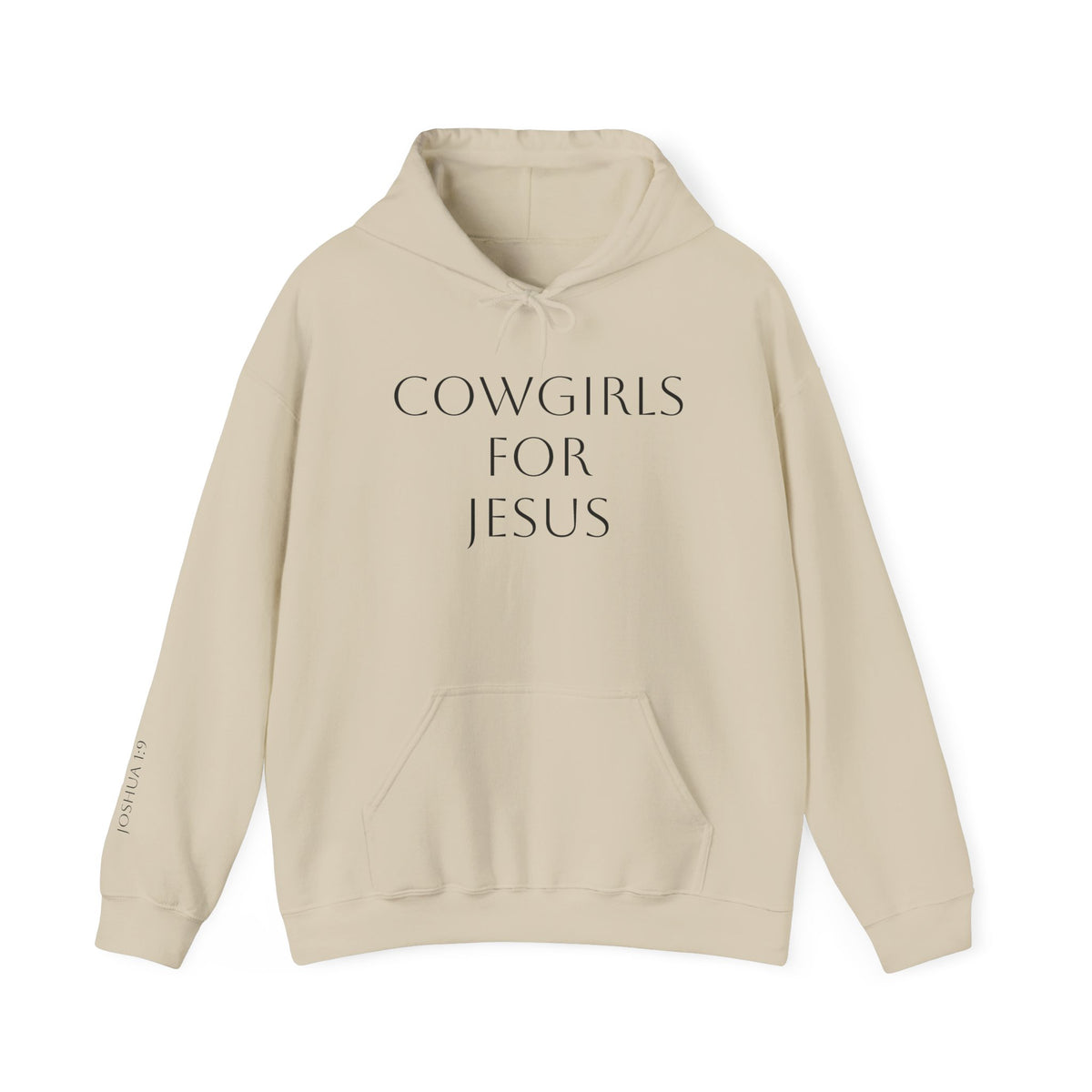 Cowgirls for Jesus adult Hooded Sweatshirt