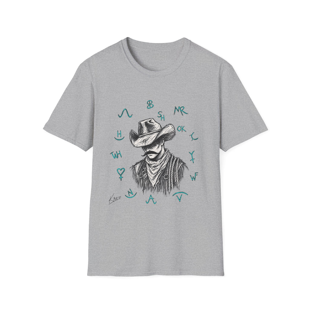 Branded cowboy T-shirt