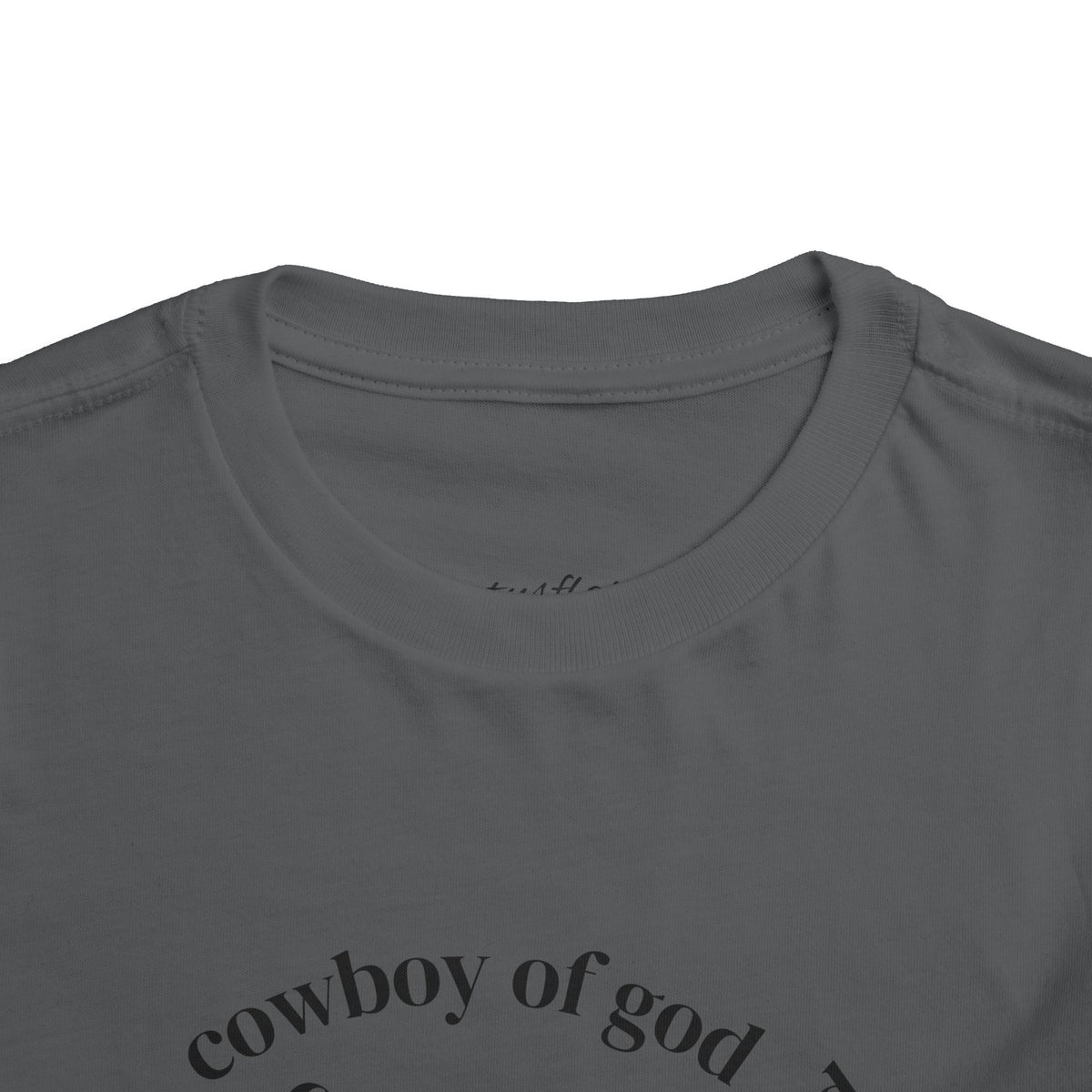 Cowboy of god Toddler Short Sleeve Tee