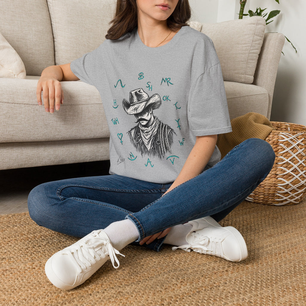 Branded cowboy T-shirt