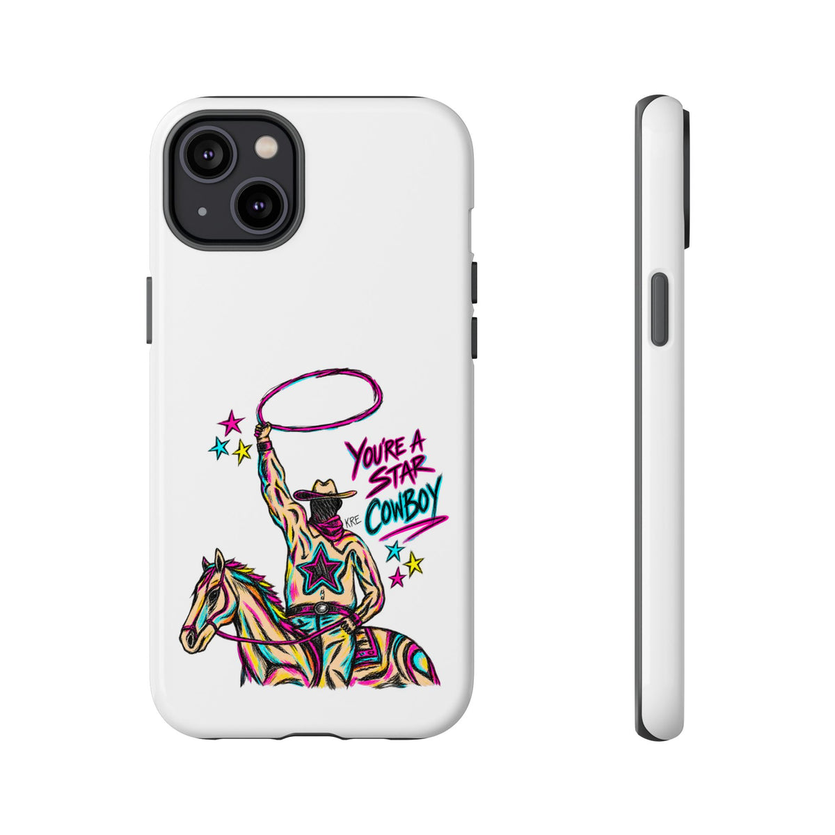 Star cowboy phone case