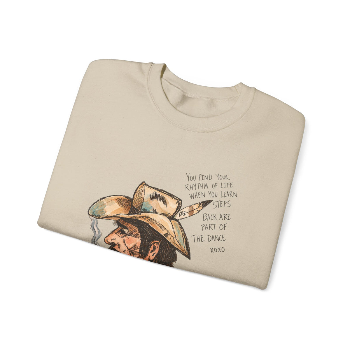 A cowboys word sweatshirt