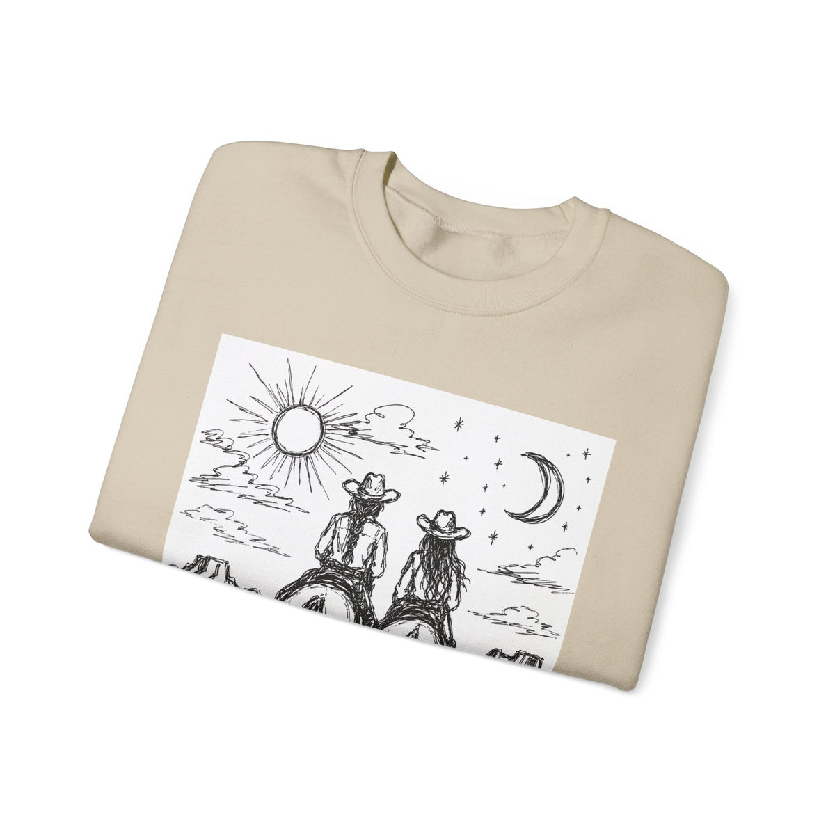 Night riders Unisex Heavy Blend™ Crewneck Sweatshirt