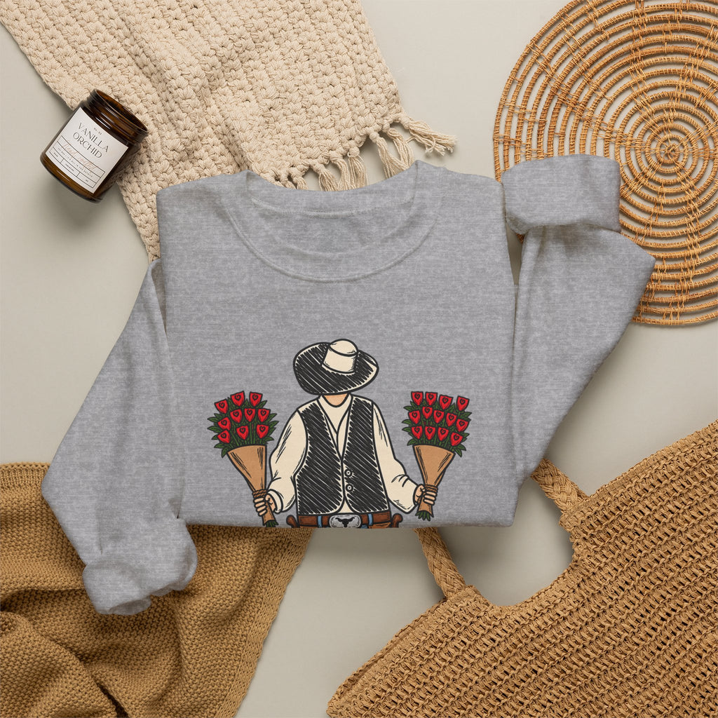 a cowboys love Crewneck Sweatshirt