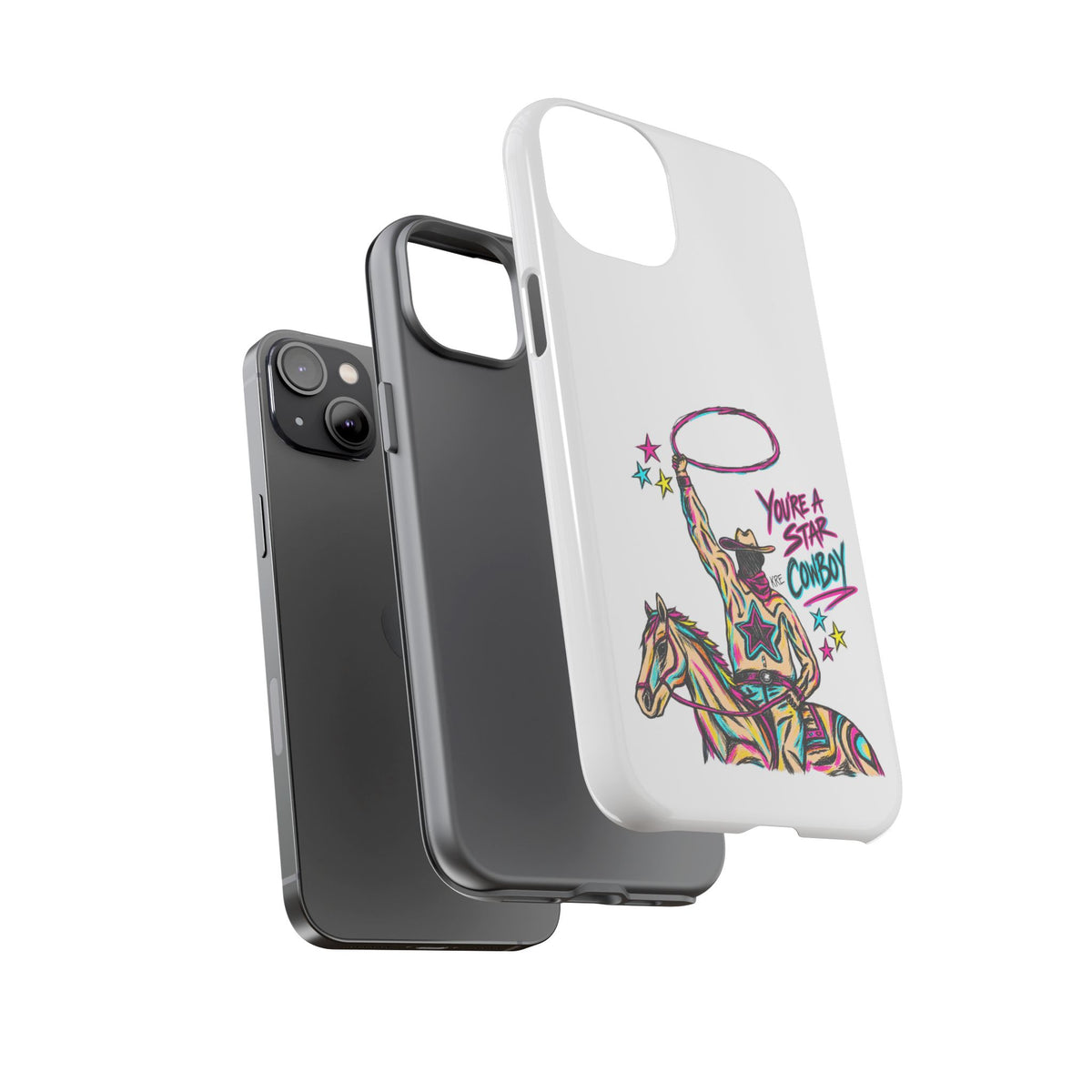 Star cowboy phone case