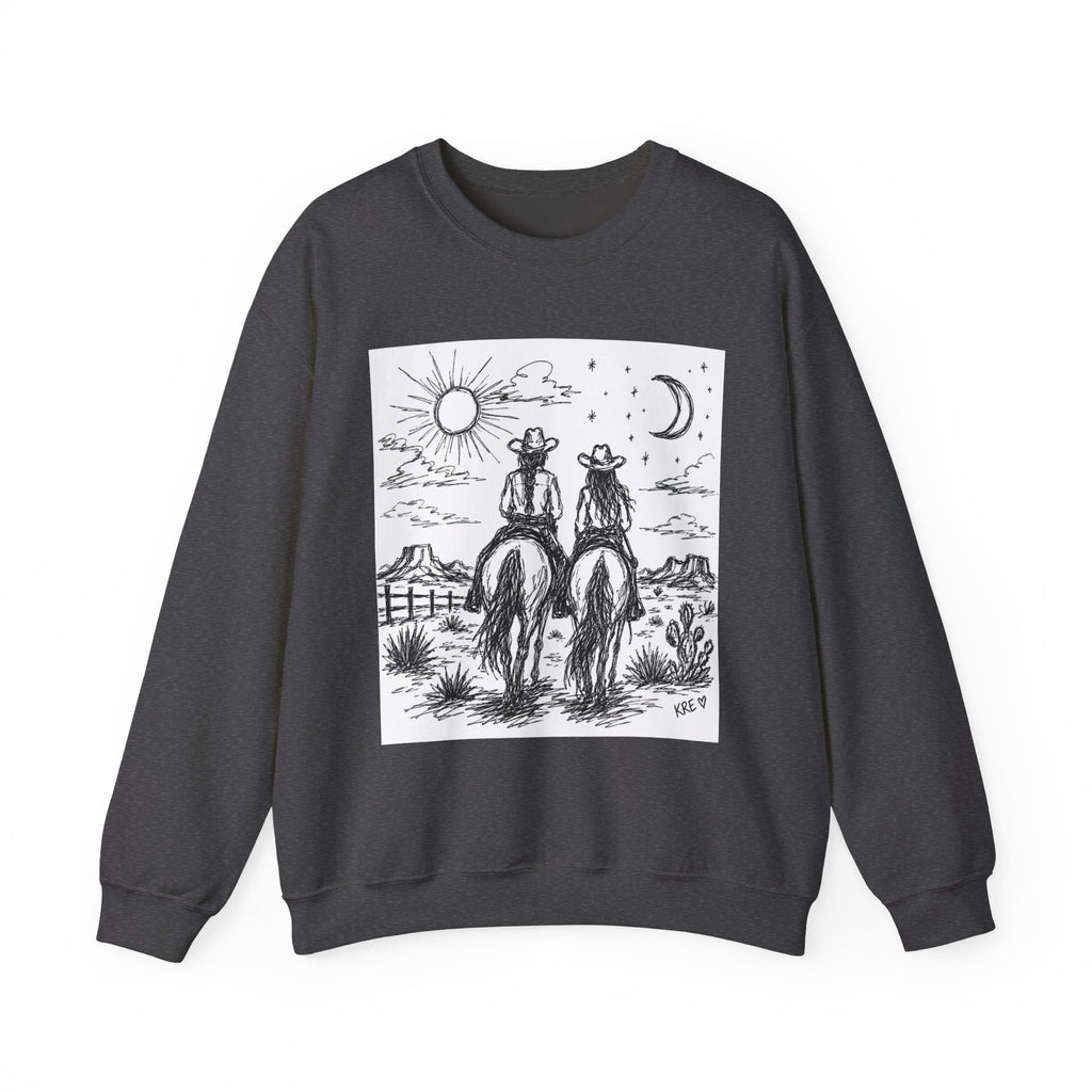 Night riders Unisex Heavy Blend™ Crewneck Sweatshirt