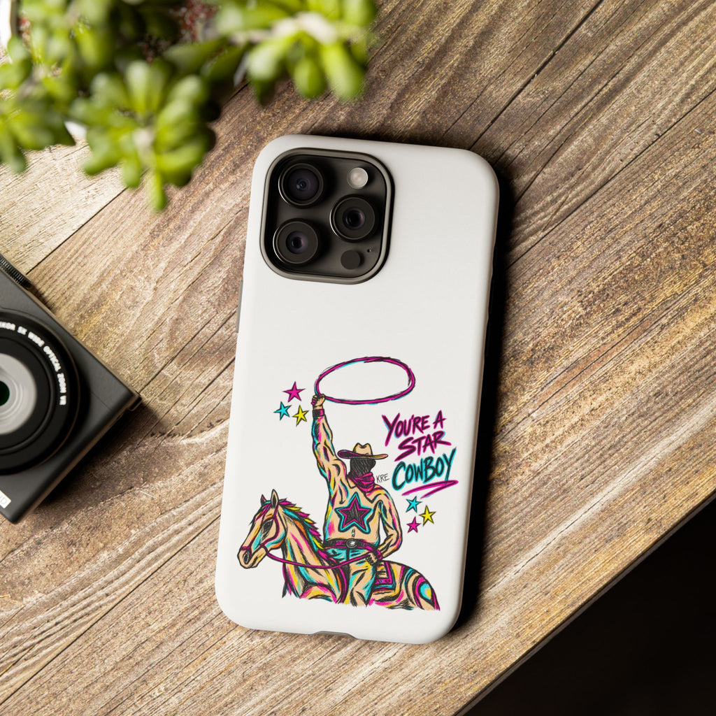 Star cowboy phone case