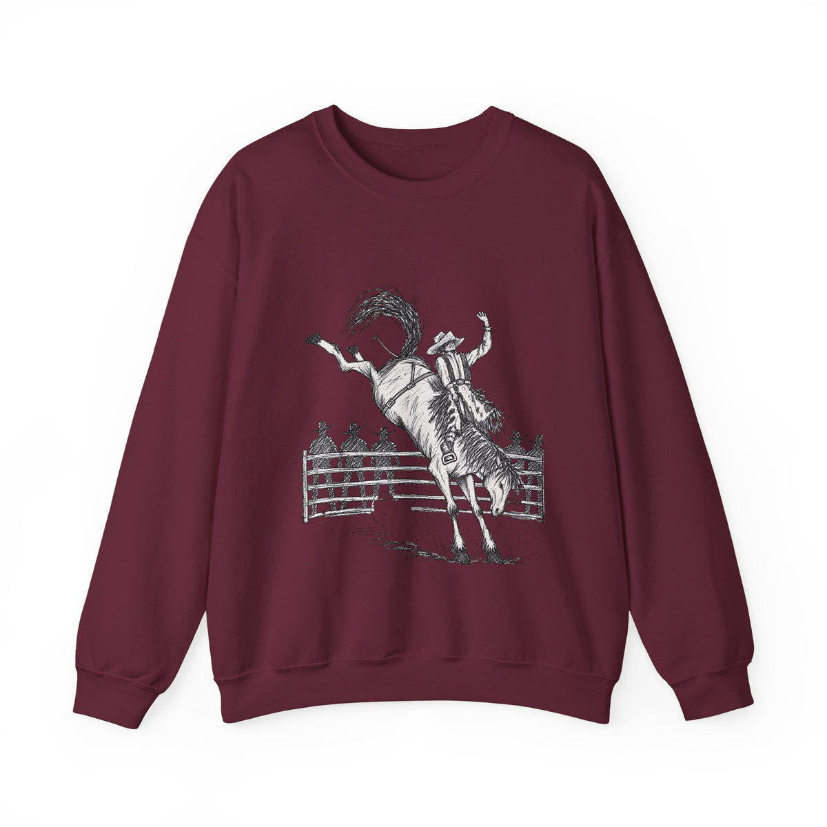 Bareback rider Crewneck Sweatshirt