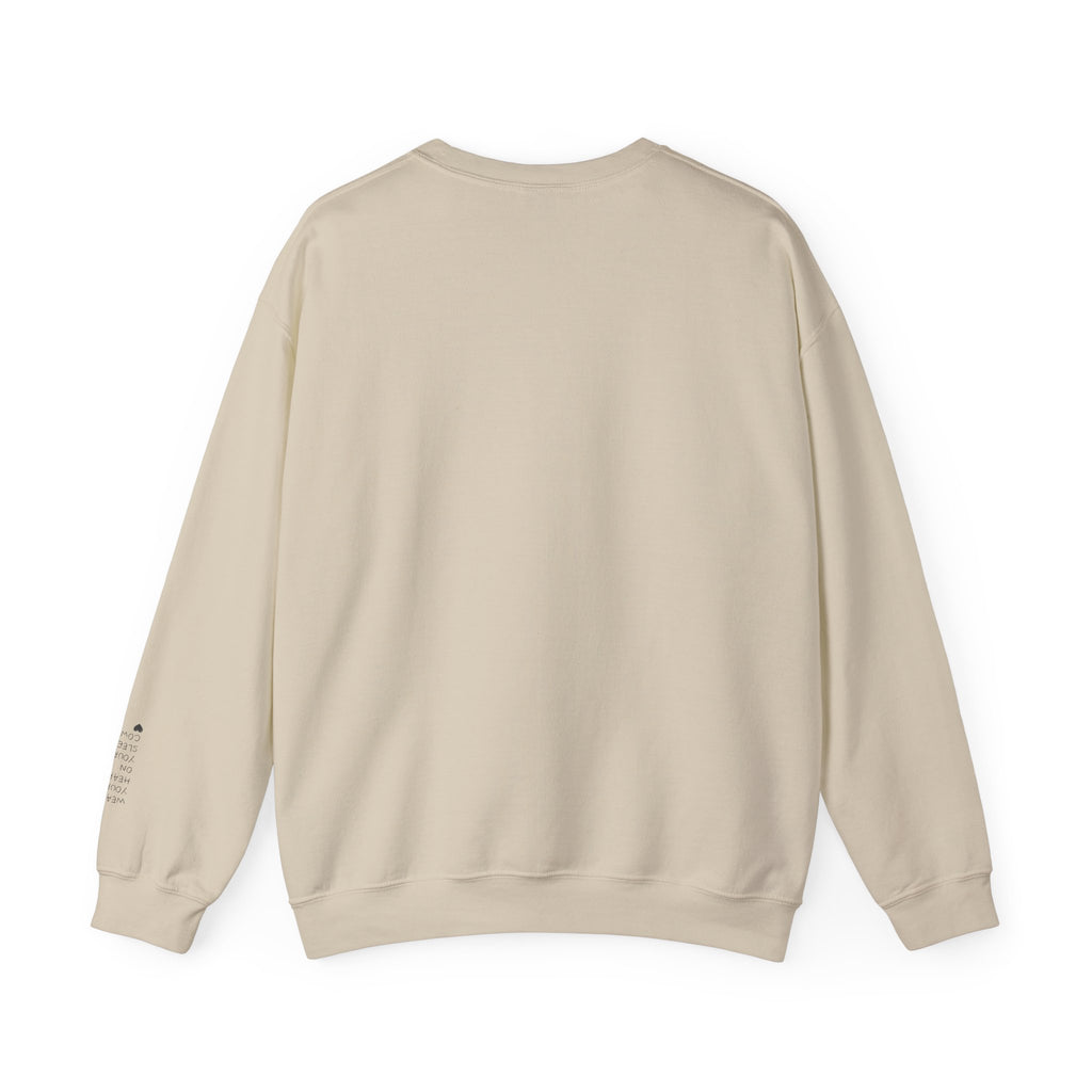 Love Given Is Never Wasted Crewneck- special heart